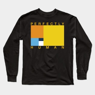 Perfectly Human - Aroace Pride Flag Long Sleeve T-Shirt